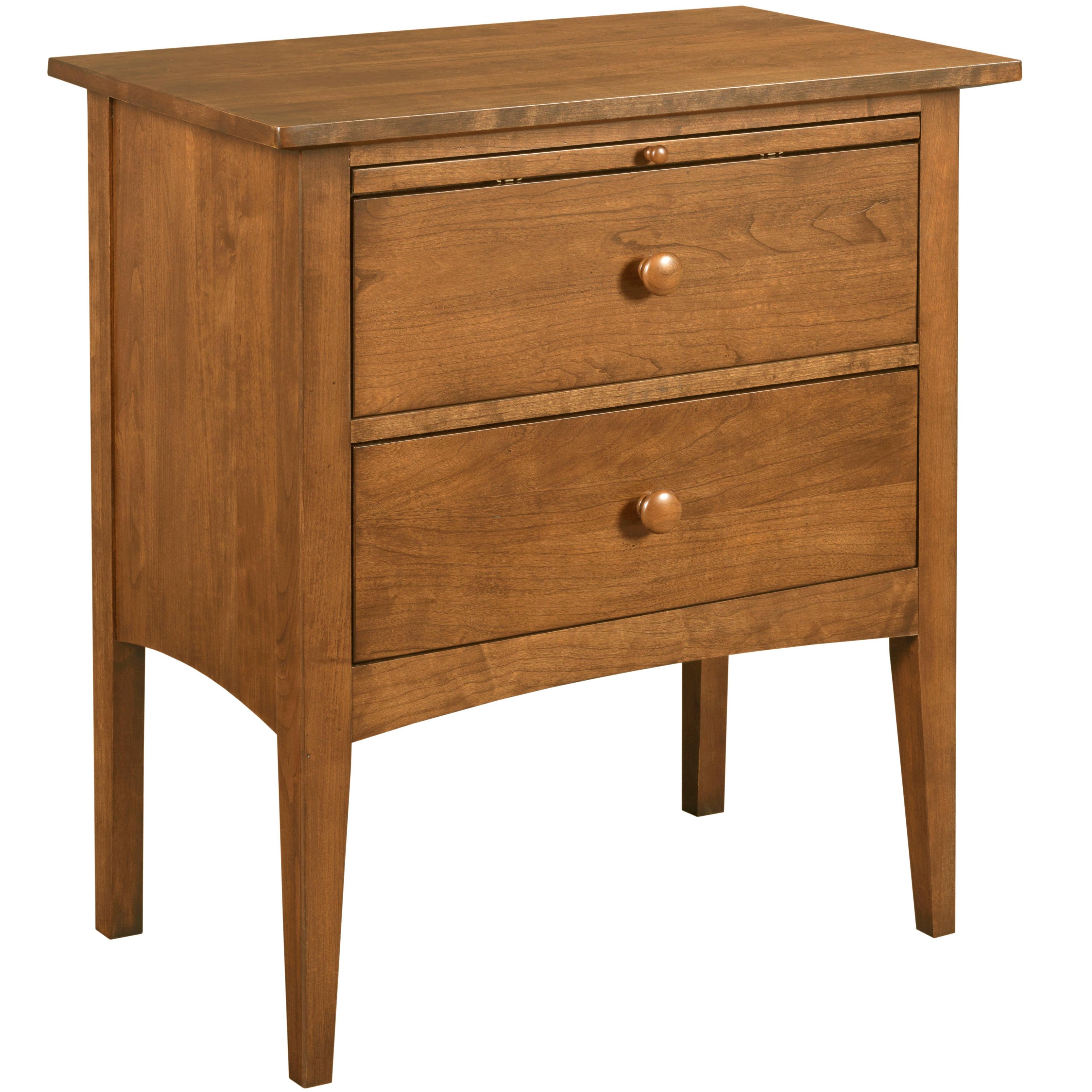 Kincaid Furniture Gatherings Enfield Table with 2 Drawers and 1 Pull